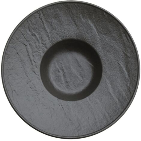 Cuenco para pasta 27 cm negro Porcelana negra