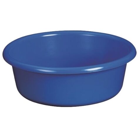 Cuenco redondo D28x10cm 4l Azul - Aluminio y Plástico