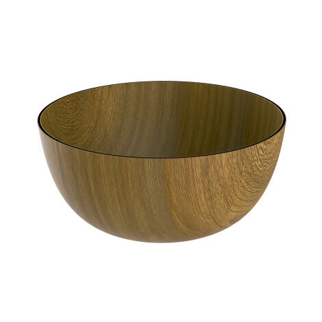 Cuenco redondo de madera de 20 cm 11500 DENOX- FAMESA                                                          Ø 240×100 mm