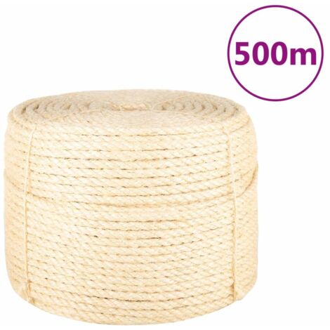 Cuerda 100% sisal 10 mm 500 m