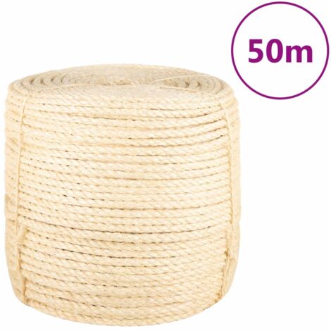 Cuerda 100% sisal 8 mm 50 m