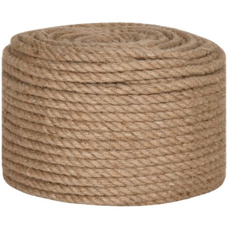 Cuerda 100% yute 14 mm 100 m vidaXL