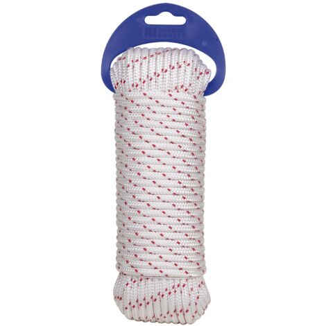 CUERDA ARRANQUE MOTORES 4MM BLAN - 25 M