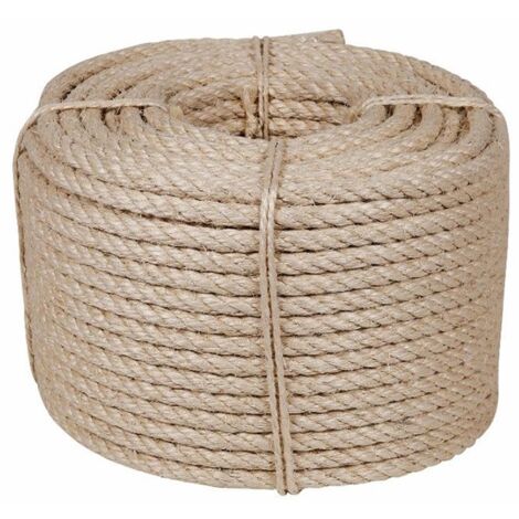 CUERDA CABLEADA SISAL 4C 6 MM - 200 M