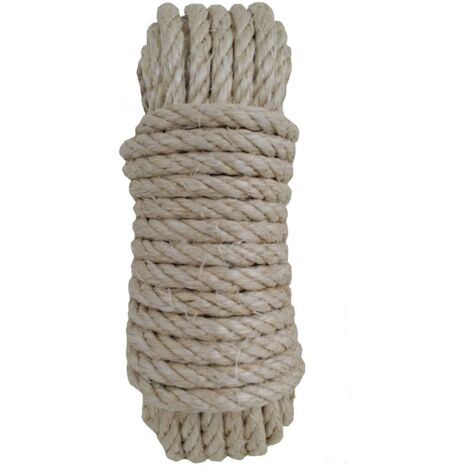 CUERDA CABLEADA SISAL 4C 8MM - 5 M