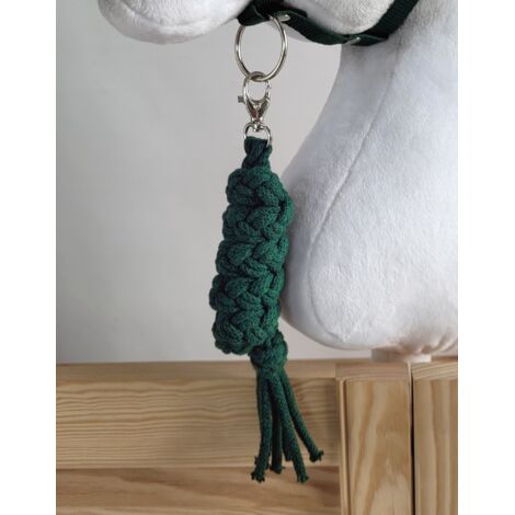 Cuerda de plomo para caballito de juguete - Verde botella