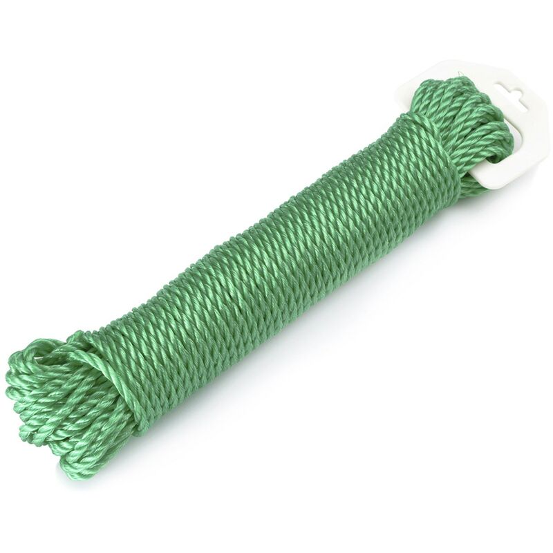 

Cuerda de tender de 15 metros color verde - Protenrop