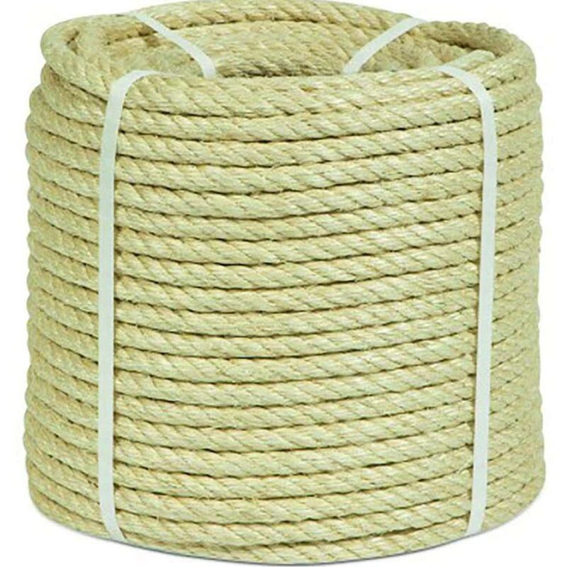 

Cuerda Fijacion Torcida 4 Cabos 14Mm 100 Mt Sisal Natural 1000140100 - HYC