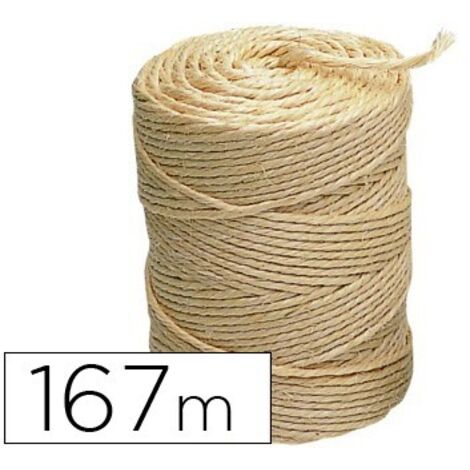Cuerda liderpapel sisal cord biodegradable 1 kg 167 m