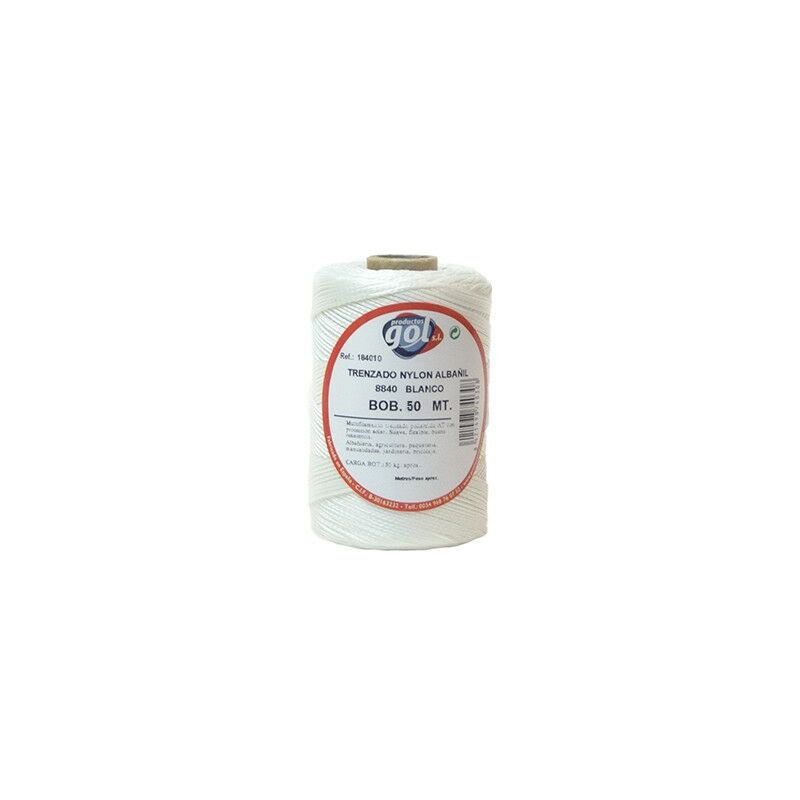 

R/50mt cuerda linea blanca fina 8840