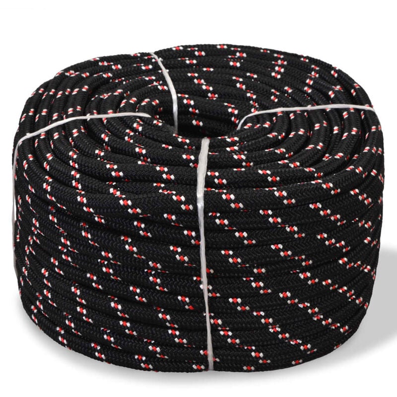 

Bh Design - Cuerda marina de polipropileno 10 mm 250 m negra