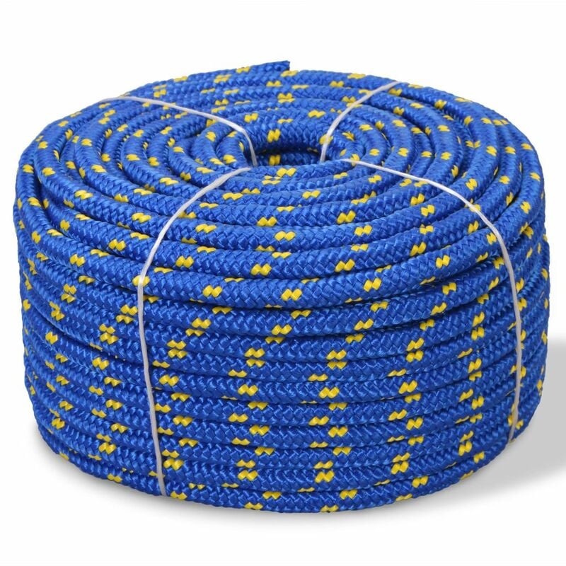 

Cuerda marina de polipropileno 10 mm 50 m azul