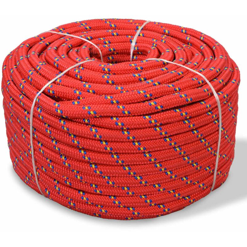 

Cuerda marina de polipropileno 10 mm 50 m roja