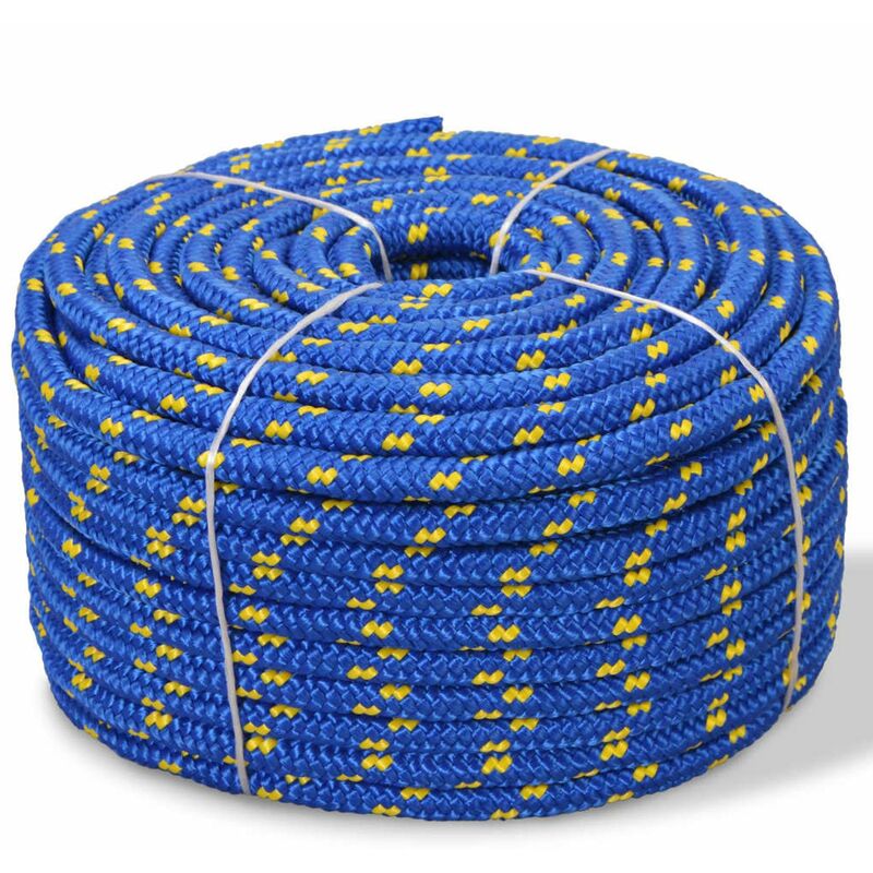

Cuerda marina de polipropileno 6 mm 100 m azul