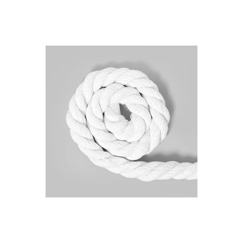 

Cuerda nylon resistente al desgarro 100 m 10 mm Blanco