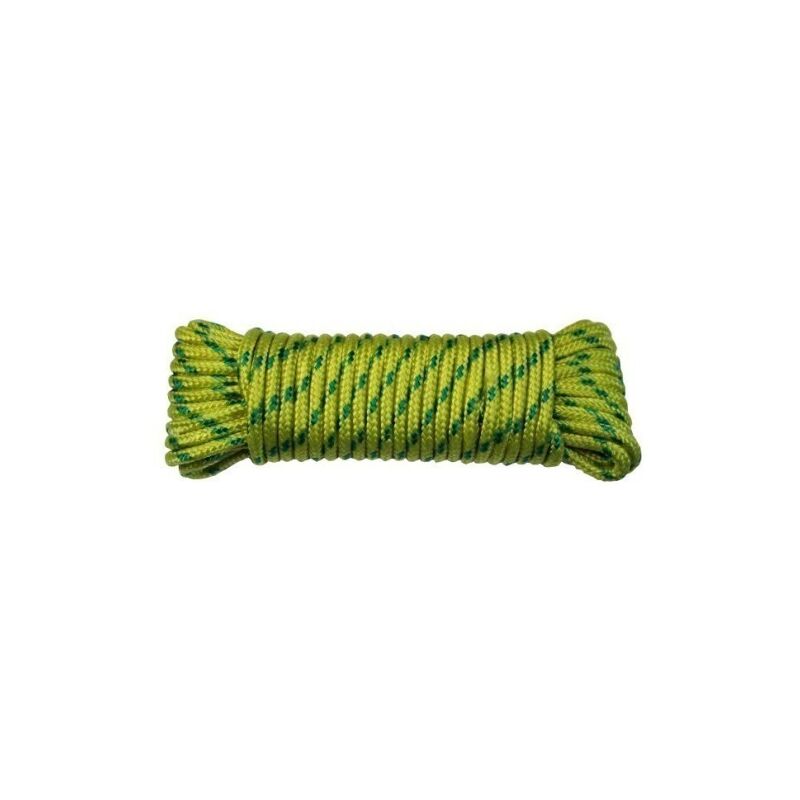 

Cuerda Trenzada 05Mm Nylon Azul/Amarillo Tendedero 20 Mt - HYC