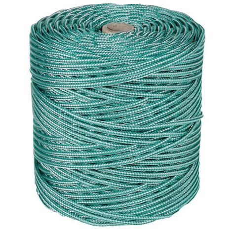 CUERDA PES C/ALMA 4MM VD/BLN - 200 M