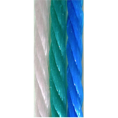 Cuerda Plástico 4 Cabos Verde 5mm x 200 Metros PC15 Nueva PC14