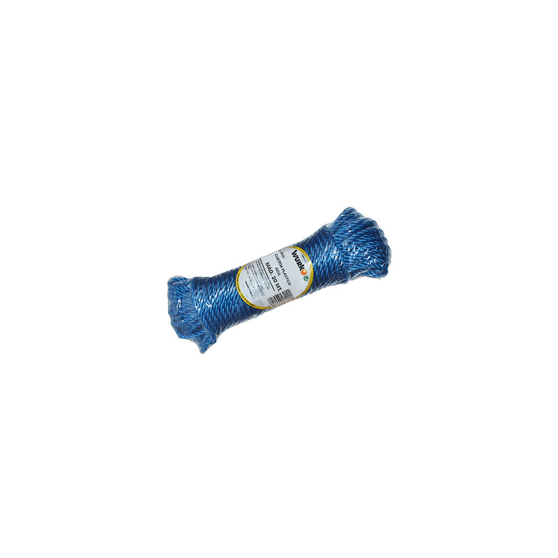 

Cuerda Plastico 4 Mm Azul