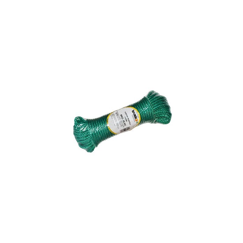 

Bobina 10 mt. cuerda plastico 4mm. verde