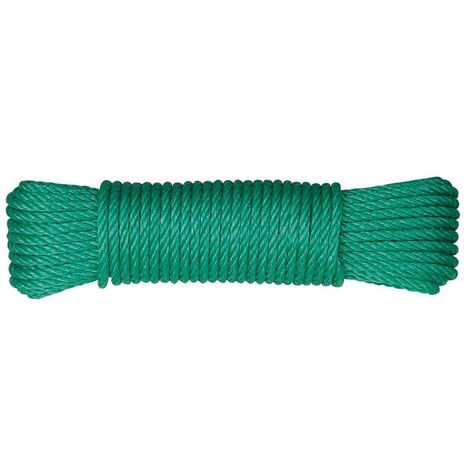 Cuerda plástico polietileno-Bobina - talla vert