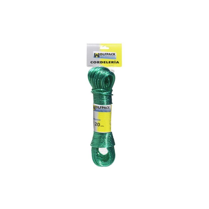 

Cuerda plastificada cable acero Ø 3,5 mm. (madeja 15 m.)