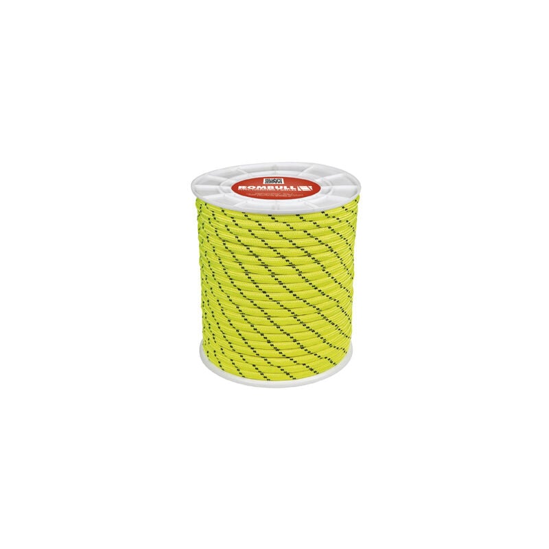 

Rombull Ronets - Cuerda poliester amarillo fluor 15 MT 6MM Rombull