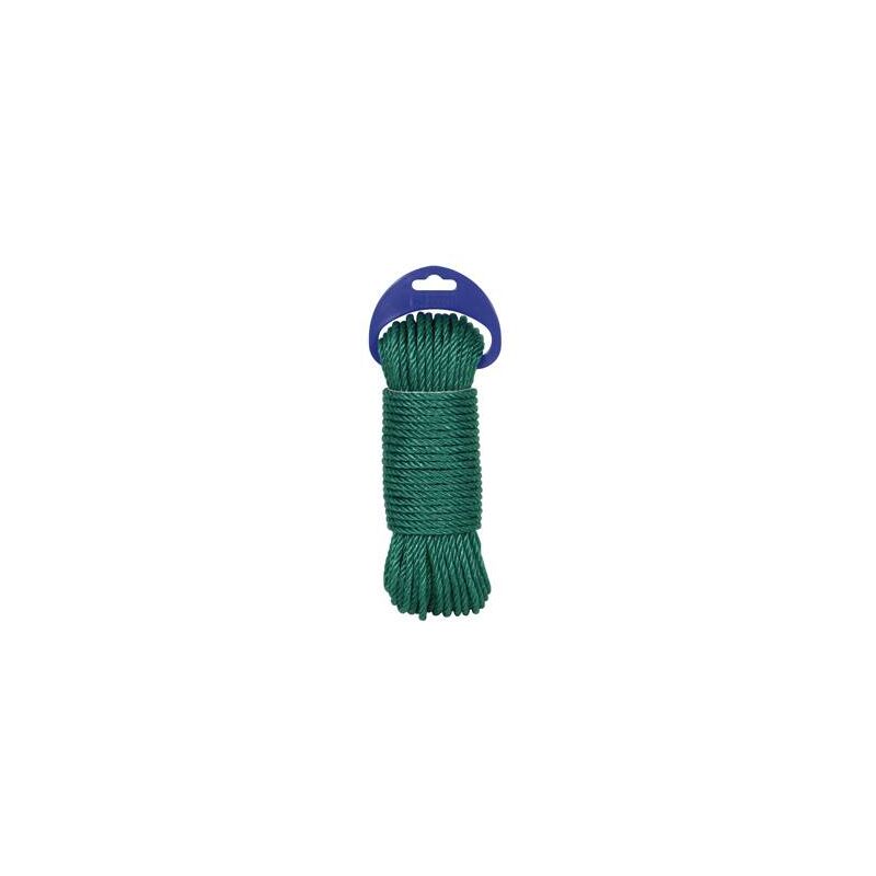 

Cuerda Polietileno Cableada 4 Cabos Diam. 5 Mm 25 Mt Verde - Kylate
