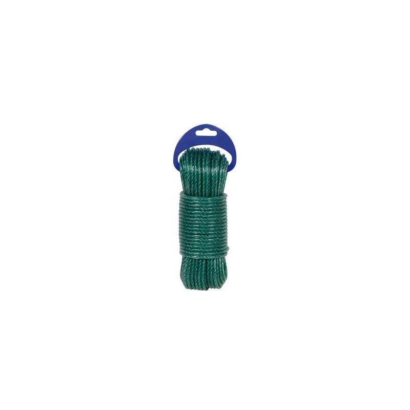 

Cuerda Polietileno Cableada Plastificada 4 C Diam. 5Mm 15 Mt Verde - Kylate