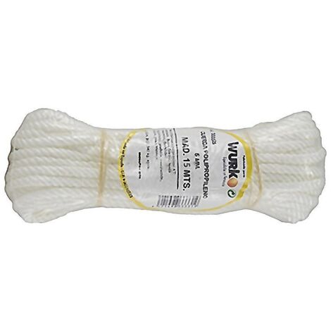 CUERDA POLIPROPILENO 5 MM 15MT BOBINA