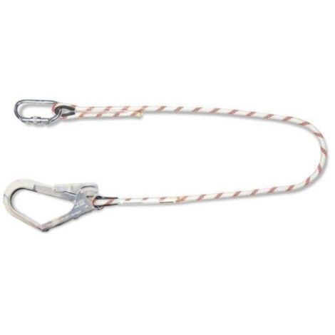 Cuerda Seguridad 1,5Mt 12Mm Ø Con Mosquetones Steelpro