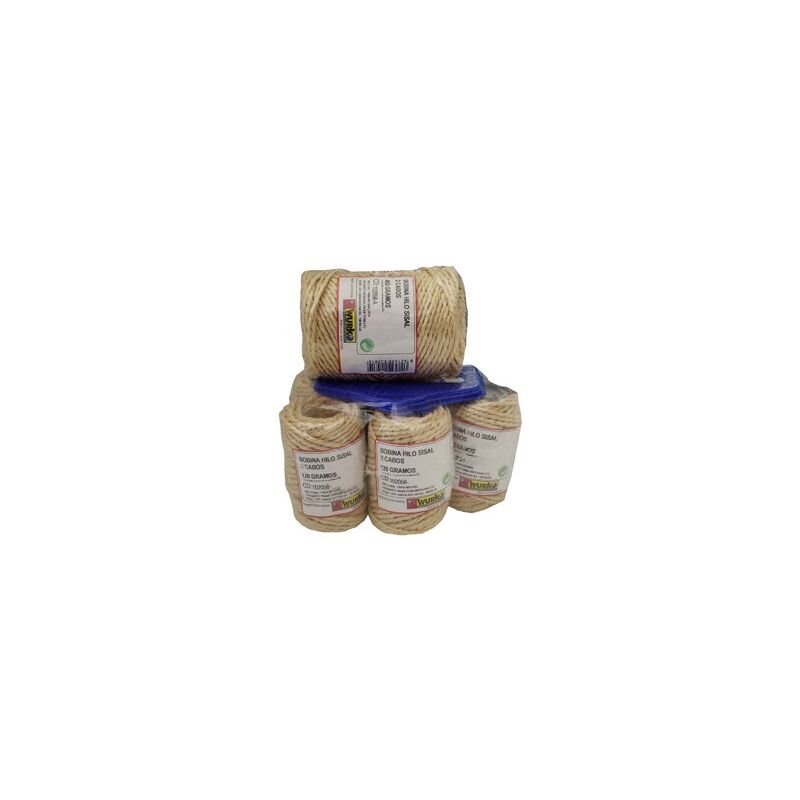 

Cuerda sisal 2-3/c b/220gr.