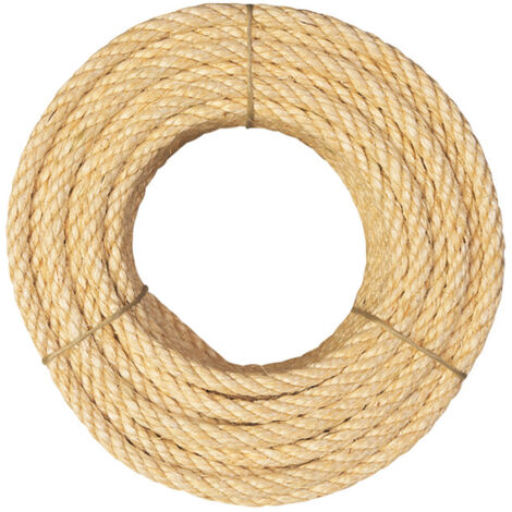 CUERDA SISAL 4 CABOSD. 14 MM (MTS) - EHLIS