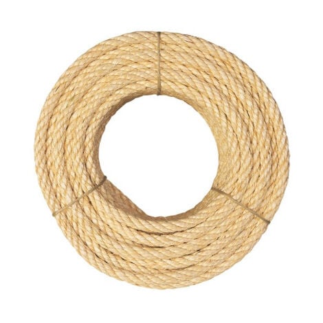 CUERDA SISAL F.NATURAL 8MMX10M.EHS - EHLIS
