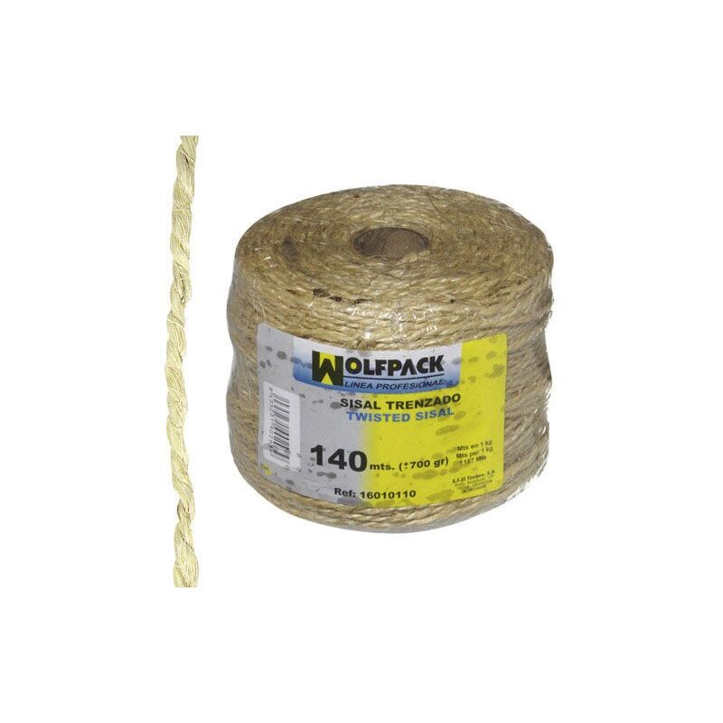 

Cuerda sisal nº3 4-2 cabos (bobina 700 gr./140 m.)