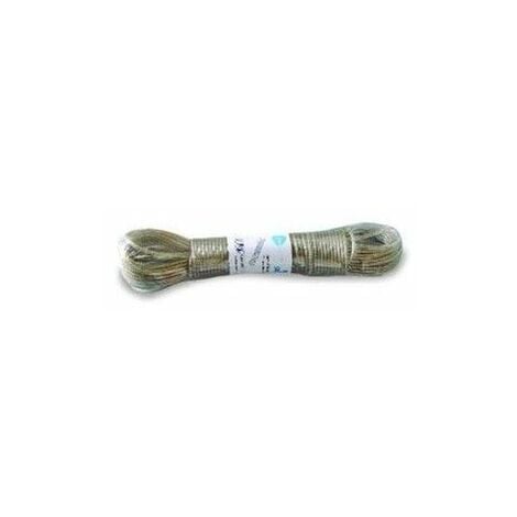 Cuerda tender forrada 20m gris GSC 2702540