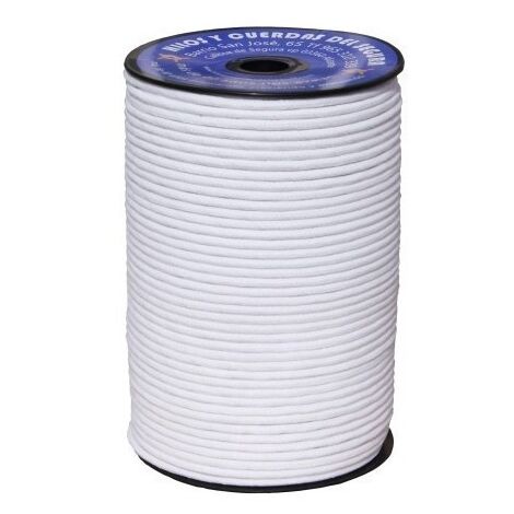 Cuerda Trenzada  05Mm Polietileno  Blanco  Hyc 200 Mt