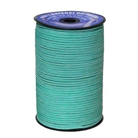 Cuerda Trenzada  05Mm Polietileno  Blanco /Verde Hyc 200 Mt