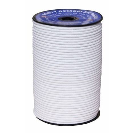 Cuerda Trenzada  06Mm Polietileno  Blanco  Hyc 200 Mt