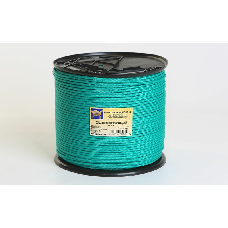 

Cuerda Trenzada 06Mm Polietileno Verde 200 Mt - HYC