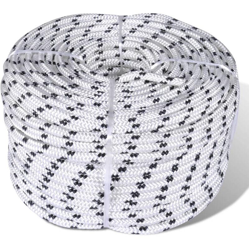 

Cuerda trenzada poliester 6 mm 250 mm blanco