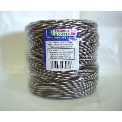 Rombull Ronets. S.L. - Cuerda pita 10 (rollos 100 mts.) : :  Bricolaje y herramientas