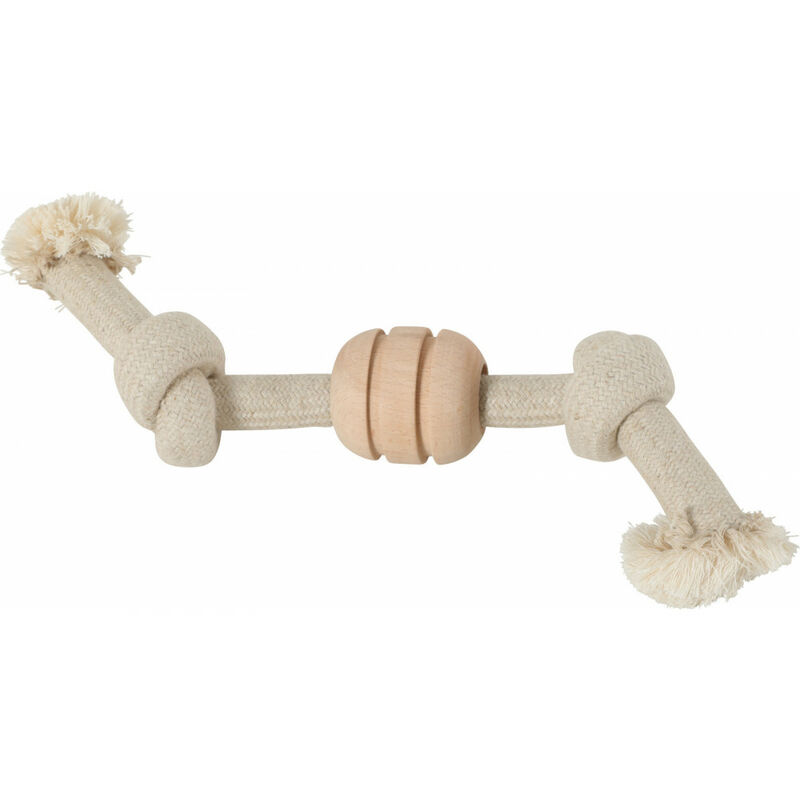

Cuerda Wild Mix 2 nudos, tamaño ø 2 cm x 34,5 cm, juguete para perros.