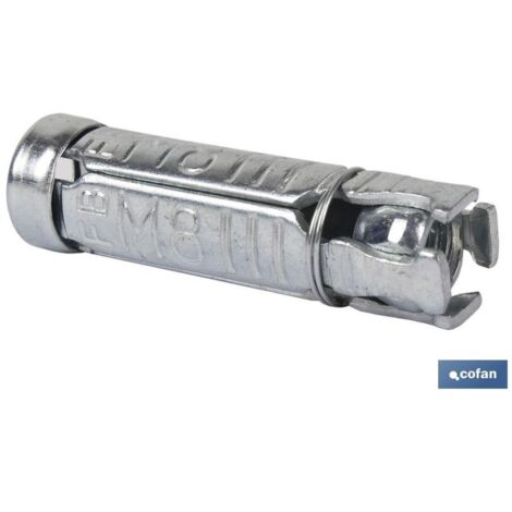 CUERPO DE ANCLAJE DE ACERO HSP  CON MEDIDAS DESDE M-6 X 40 HASTA M-12 X 80 MM M - 6 X 40 X Ø10 MM X 1 (PACK: 1)