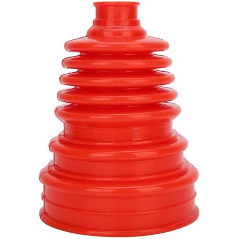 Cuffia assale in silicone, set di cuffie Akozon, cuffia assale elastica universale, cuffie per giunti omocinetici divisi per albero di trasmissione, cuffia per albero di trasmissione, cuffia assale un