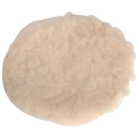 Cuffia di lana d'agnello a laccio per levigatura e lucidatura offertissima silverline-125mm