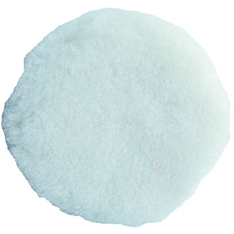 Cuffia tampone lucidatrice in lana agnello fissaggio velcro mm 115 pg 33922