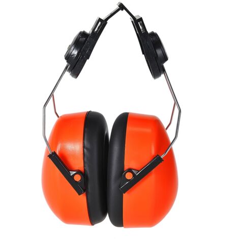 Cuffie Anti Rumore per Elmetto Endurance  Arancioni Arancione