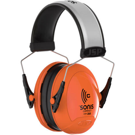 Cuffie antirumore Sonis Compact - 32dB Arancione fluorescente