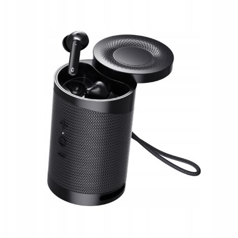 Cuffie Bemi DUO nere BT più set di altoparlanti portatili da 3 W di potenza BBTADUOBB